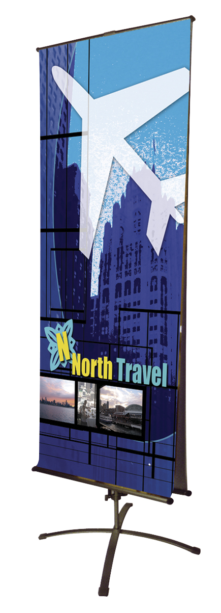 Telescopic Banner Stands