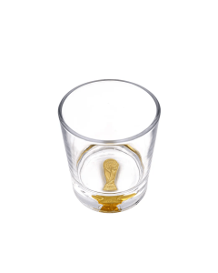 Officially Licensed FIFA World Cup 2026 7.8 OZ Glass with Embossed Trophy