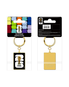 Officially Licensed FIFA 2D Official Emblem World Cup 2026 Keychain