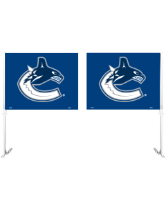 Vancouver Canucks Premium Orca Car Flag - 2010/11 Season Design