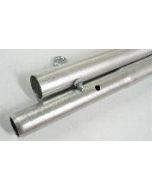 8FT Silver Finished Indoor Aluminum Flagpole