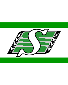 Saskatchewan Roughriders Flag