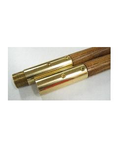 8FT Confederate Wooden Oak Indoor Flagpole