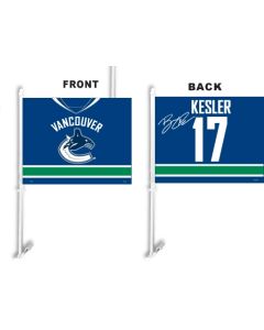 Ryan Kessler double sided Jersey Car Flag - 2010/11 Season Design