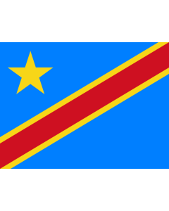 Democratic Republic of Congo - Congo-Kinshasa Flag