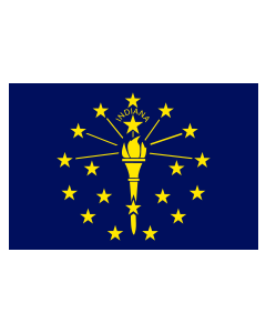 Flag of Indiana
