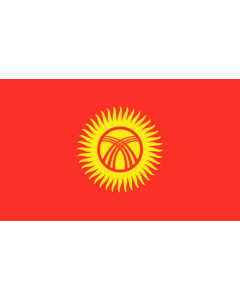 Flag of Kyrgyzstan