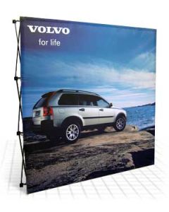 8 x 8 FabOne pop up display