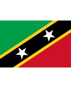 Flag of St. Christopher (Kitts) - Nevis